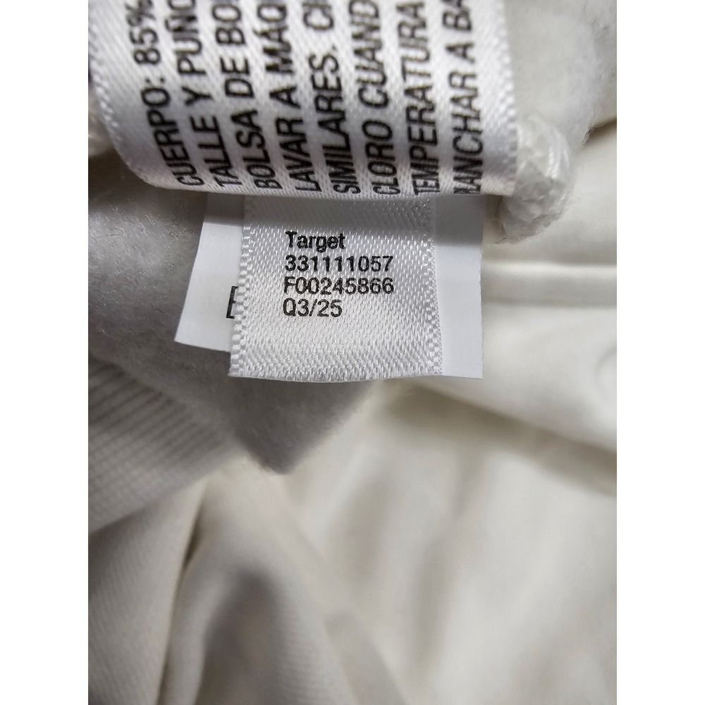 Wild Fable Womens Cream Full Zip Hoodie Sweatshirt‎ Size S 331111057 New - Picture 6 of 8